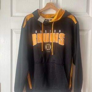 NHL Boston Bruins Black and Gold Crewneck Sweatshirt